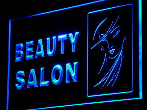 Beauty Salon Display Shop Gift Light Sign